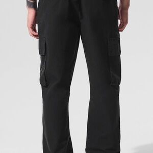Alo Men's Black Cargo Pants Size 31R